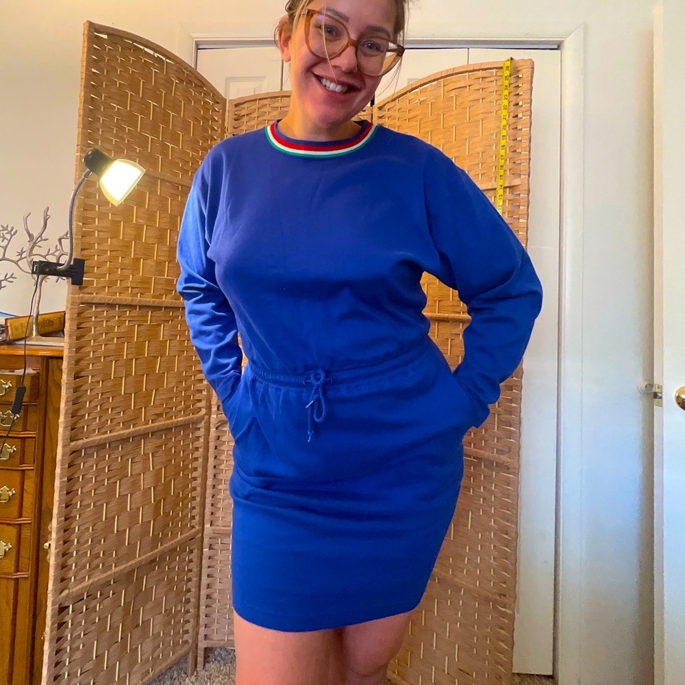 Vintage Lizsport Sweat Dress